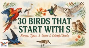 30 Birds That Start With S: Names, Types, 5-Letter & Colorful Birds