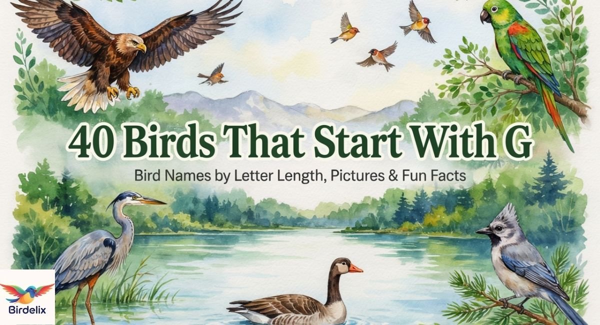 40 Birds That Start With G: Bird Names by Letter Length, Pictures & Fun Facts