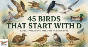 45 Birds That Start With D: Names, Types, Arctic, Predatory & Extinct Birds