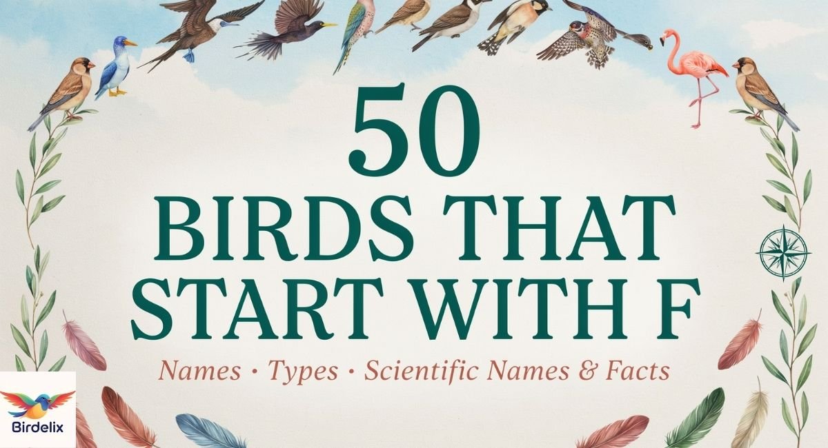 50 Birds That Start With F: Names, Types, Scientific Names & Facts