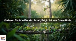 15 Green Birds in Florida: Small, Bright & Lime Green Birds With Black Heads