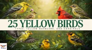 25 Yellow Birds: Types, Yellow Warblers, and Cardinals