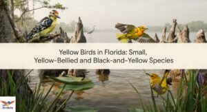 Yellow Birds in Florida: Small, Yellow-Bellied and Black-and-Yellow Species